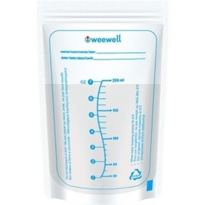 Weewell WMS825 Süt Saklama Poşeti - 25 li