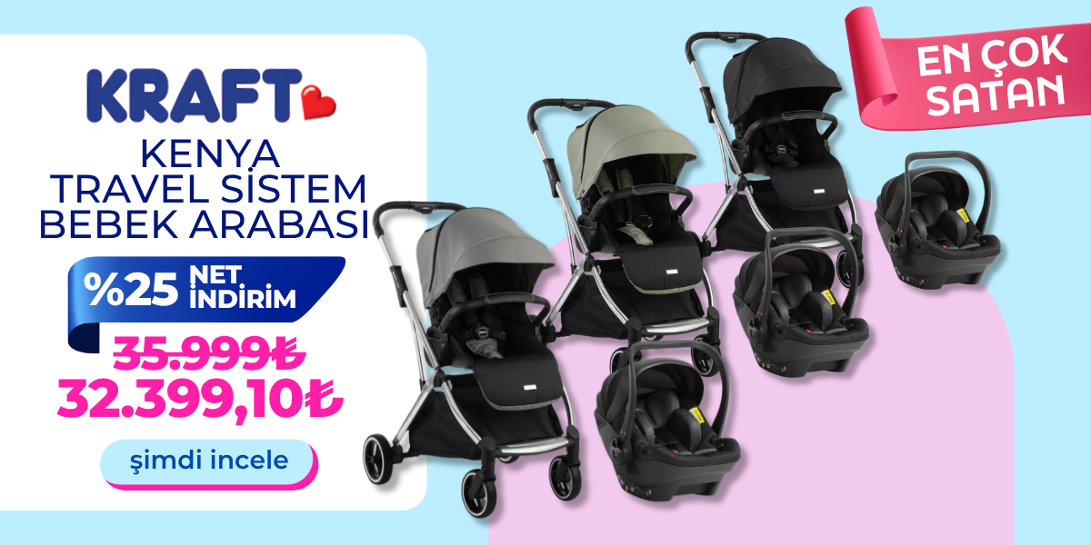 Kraft Kenya Travel Sistem Bebek Arabası