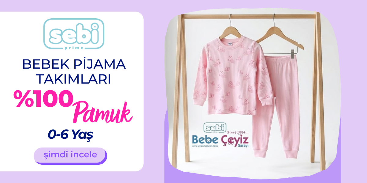 SEBİ PRIME BEBEK PİJAMA TAKIMLARI