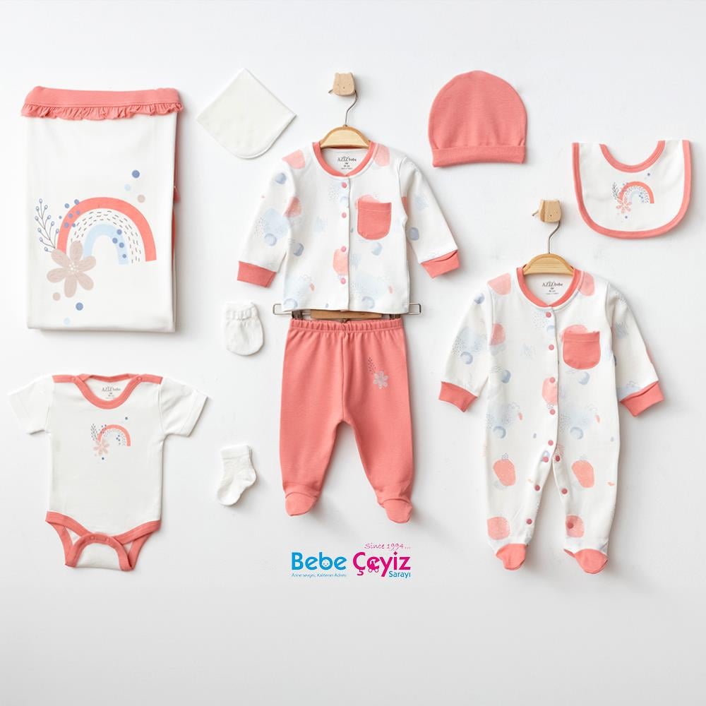 AZİZ BEBE 10 Parça Hastane Çıkışı