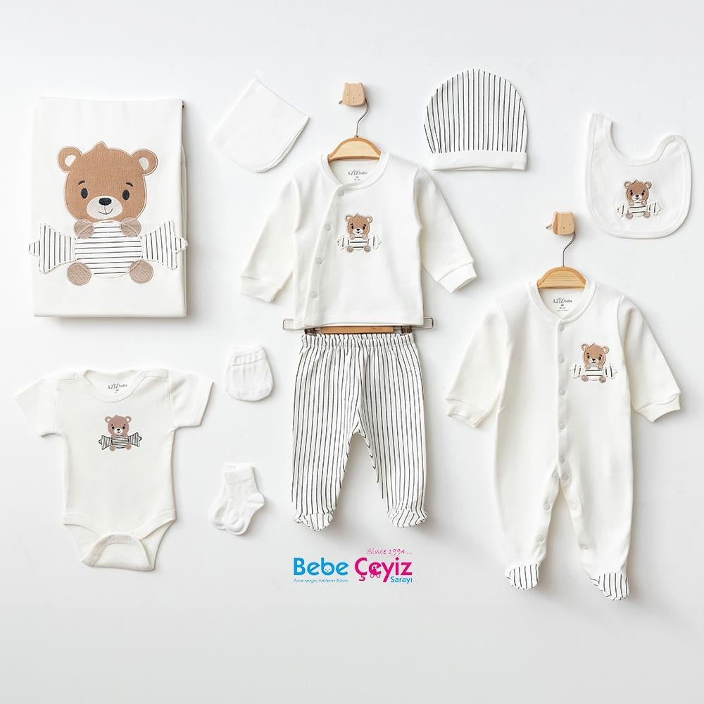 AZİZ BEBE 10 Parça Hastane Çıkışı