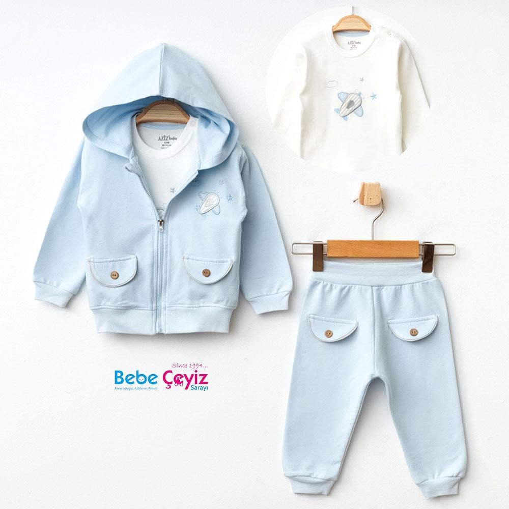 AZİZ BEBE 3'Lü Takım