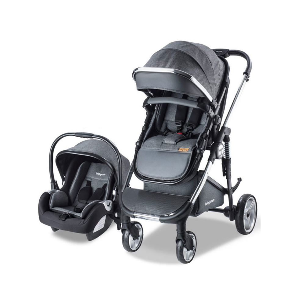 Babycare Colarado Chrome Travel Sistem Bebek Arabası Gri