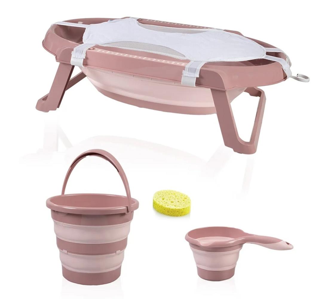 BabyJem Banyo Seti Katlanır 5 Li Set