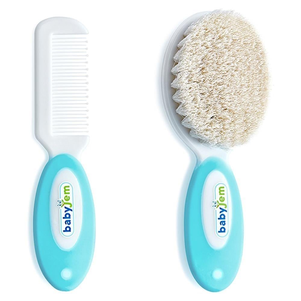 Babyjem Doğal Kıl Fırça Tarak Seti