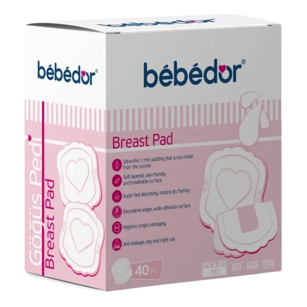 BEBEDOR 40'lı Göğüs Pedi 