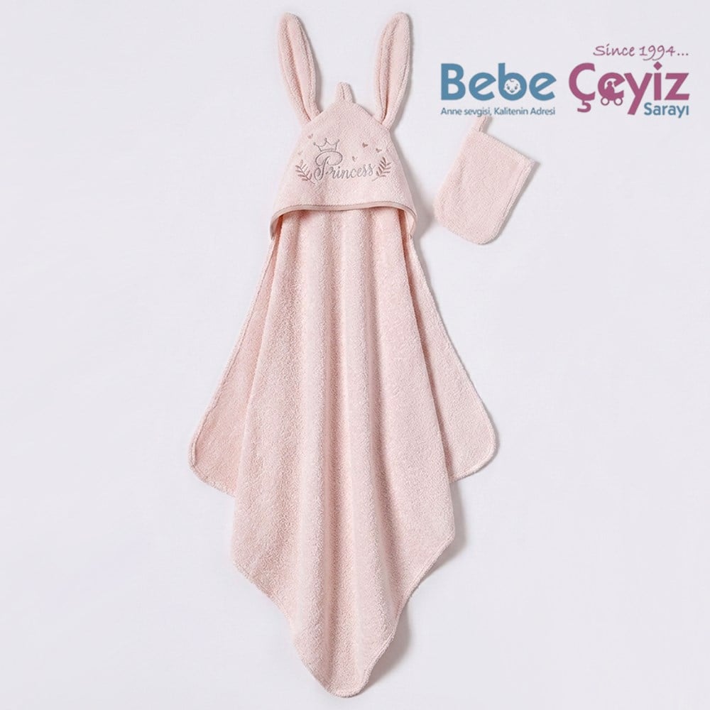 BEBESSİ Princess Havlu ( Somon )