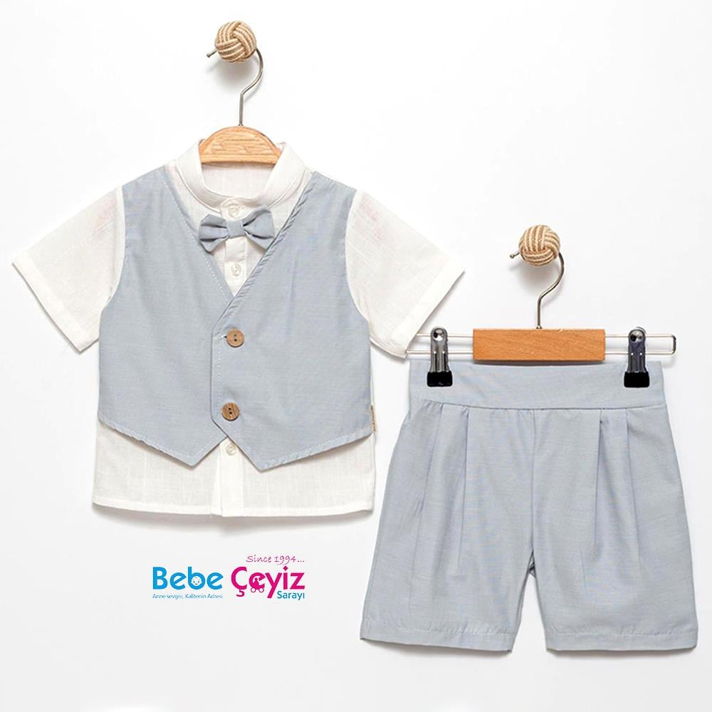 BEBEZADE Yelekli 2'li Takım