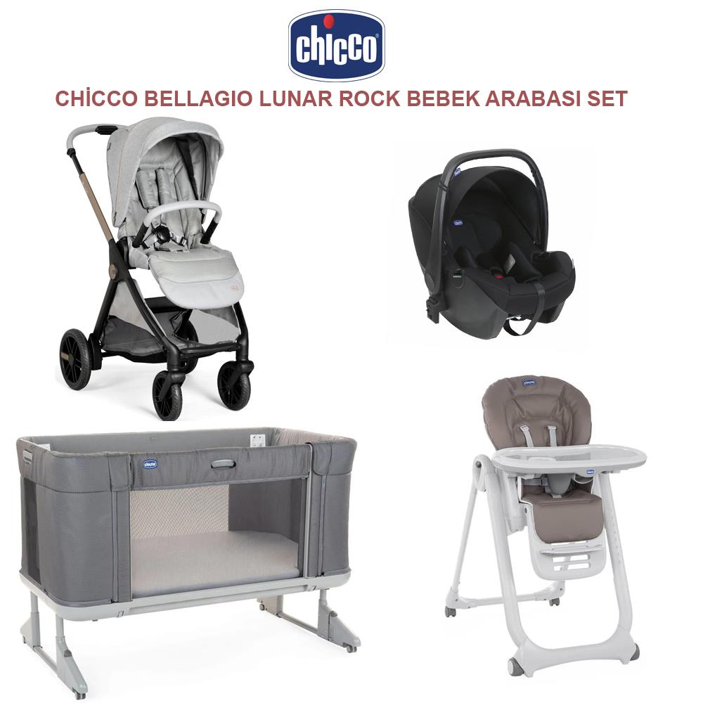 Bellagıo Lunar Rock +  Polly Magic L.BROWN PR + Korry Essential Syah + Next2me Forever Co Sleeping Cot Moon Grey