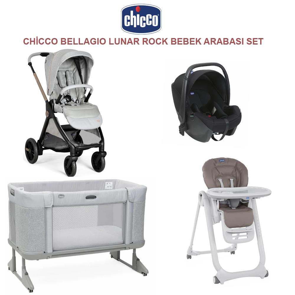 Bellagıo Lunar Rock +  Polly Magic L.BROWN PR + Korry Essential Syah + Next2me Forever Cosleeping Cot Ash Grey