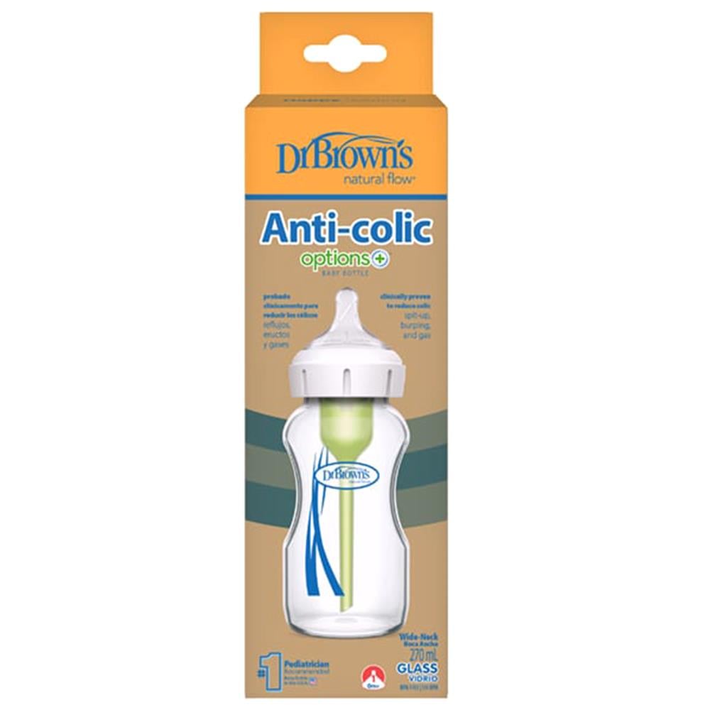 Biberon....Geniş Ağız Cam 270 ML(Yeni)