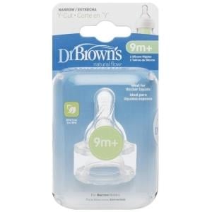 Dr.Brown's Options+ Y Kesim Dar Ağız Biberon Emziği İkili