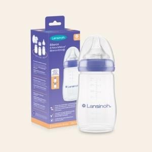 Lansinoh Naturalwave Biberon&Biberon Emziği (240ml)