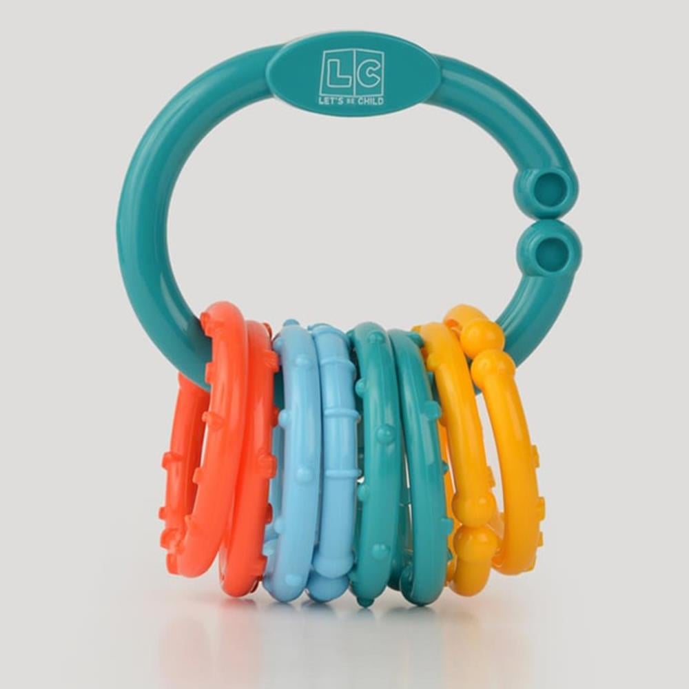 Let's Be Child Diş Kaşıyıcı Halka Çıngırak (6Ay+)