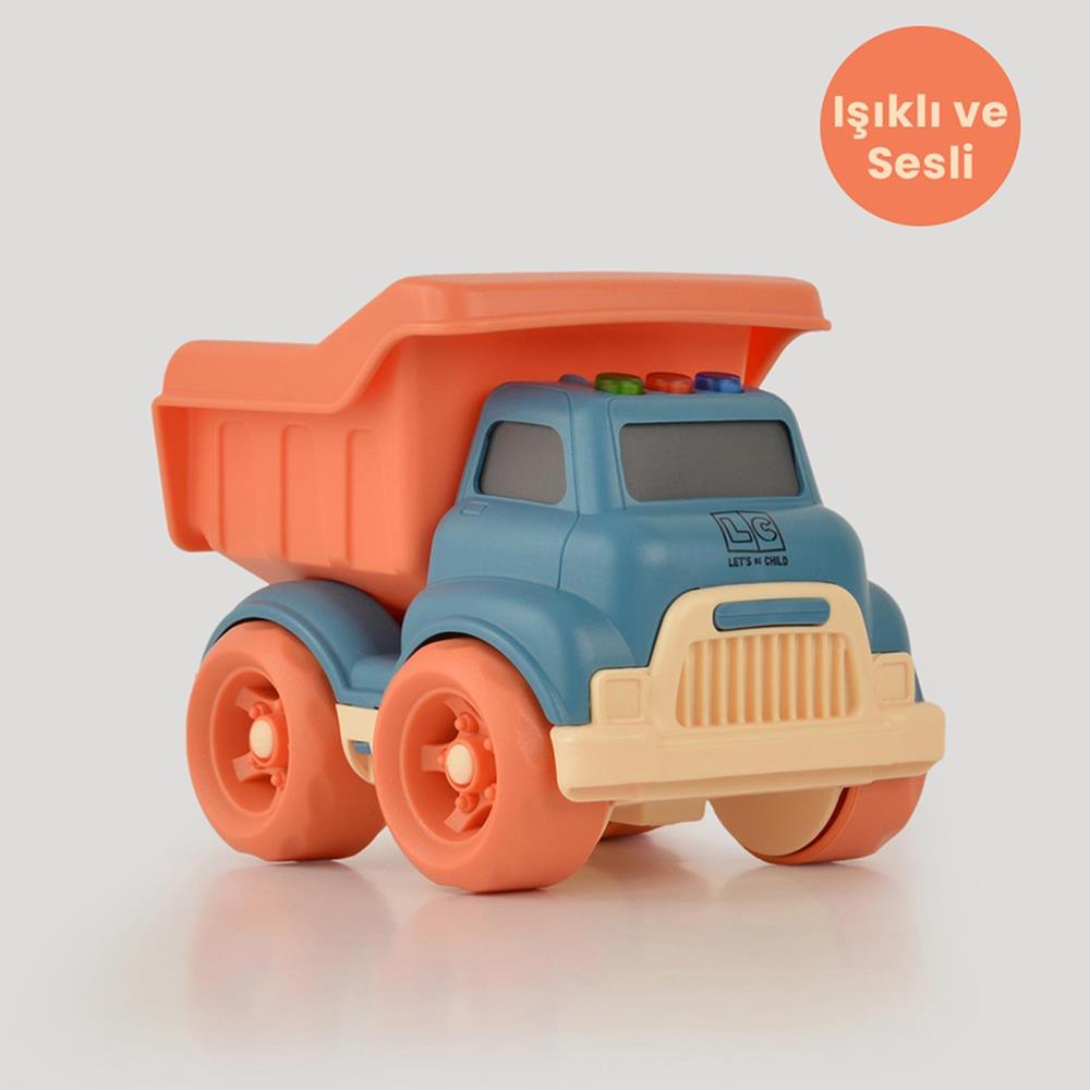 Let's Be Child Işıklı Ve Sesli Minik Kamyon (6 Ay +)