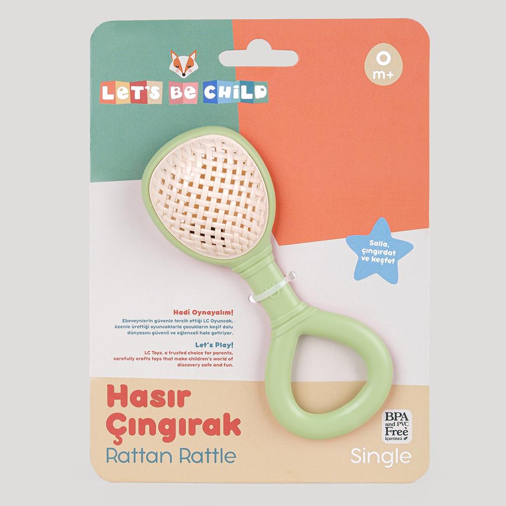 LETS BE CHİLD Lc Hasır Çıngırak Single Oyuncak