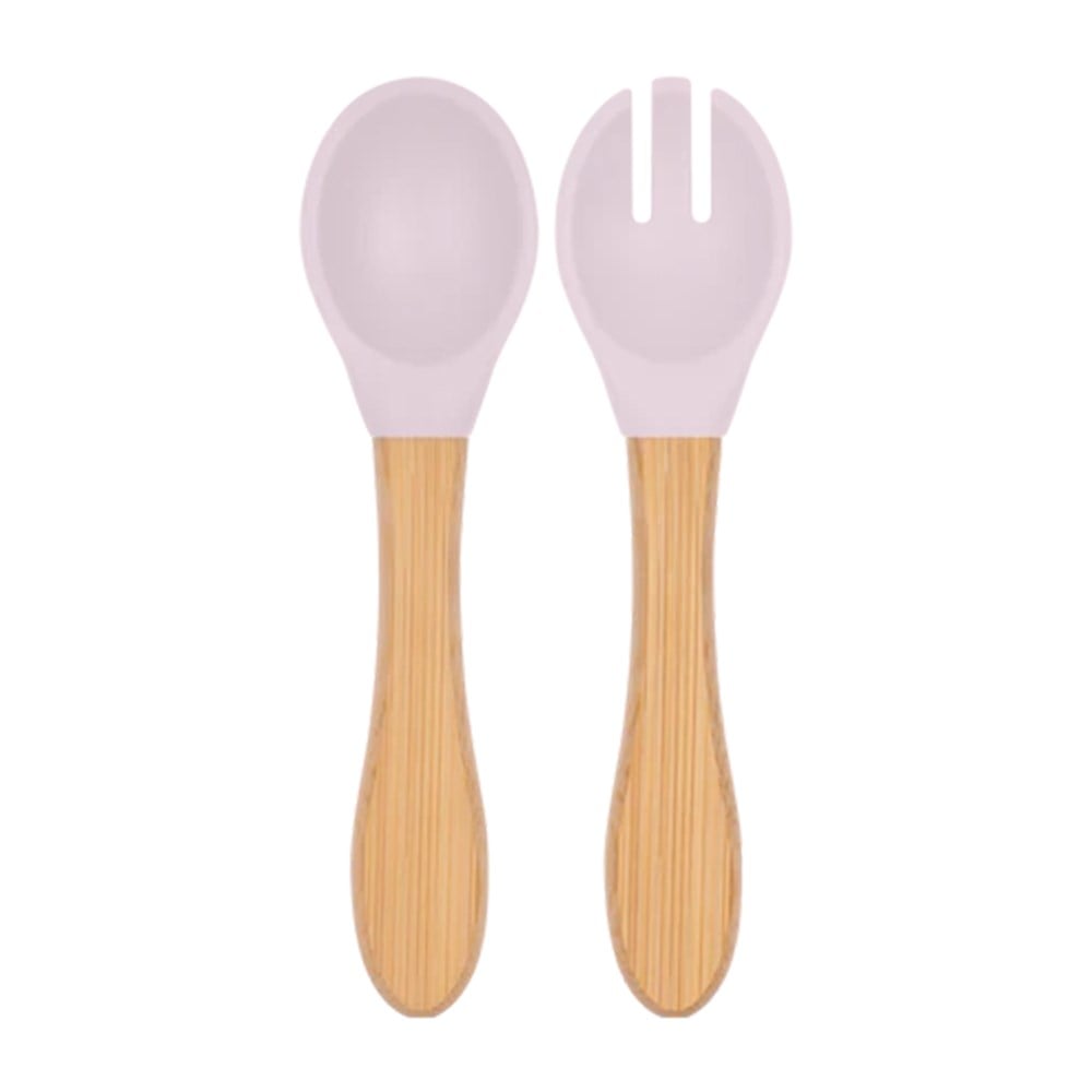 Mama Kaşığı + Çatal... Misty Lilac