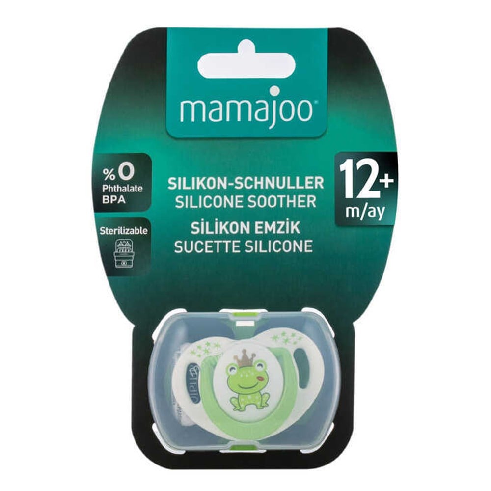 MAMAJOO Emzik Saklama Kutulu Kurabağa ( 12+ Ay )