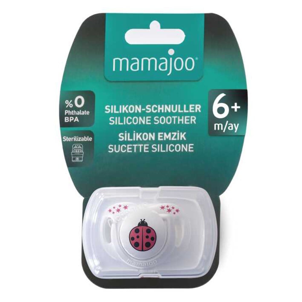 MAMAJOO Emzik Saklama Kutulu Uğur Böceği ( 6+ Ay )