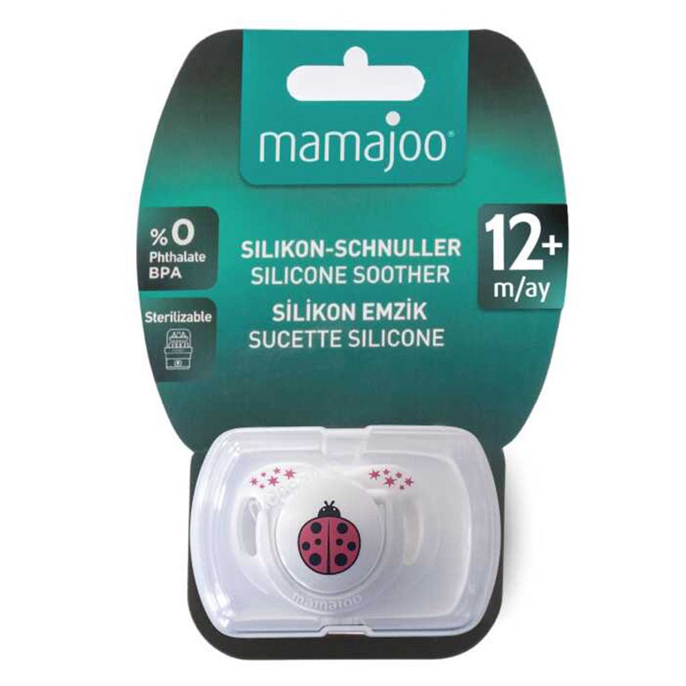 MAMAJOO Emzik Saklama Kutulu Uğur Böceği ( 12+ Ay )