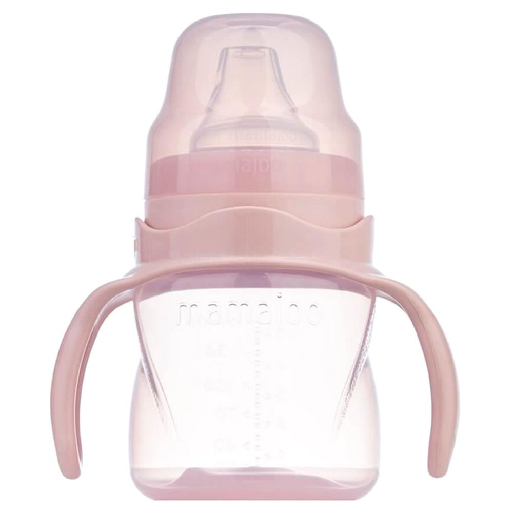 Mamajoo Kulplu Akıtmaz Eğitici Bardak Powder Pink 160 ml (6 Ay+)