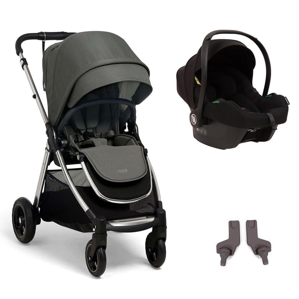 Mamas Papas Flip XT 3 Cosmo Travel Sistem Bebek Arabası Harbour Grey - Black