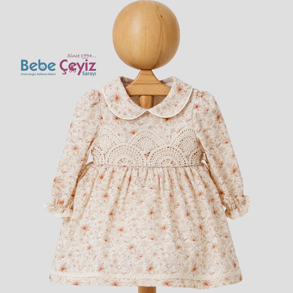 MİOMİNİ BABY Krinkıl Baskılı Elbise