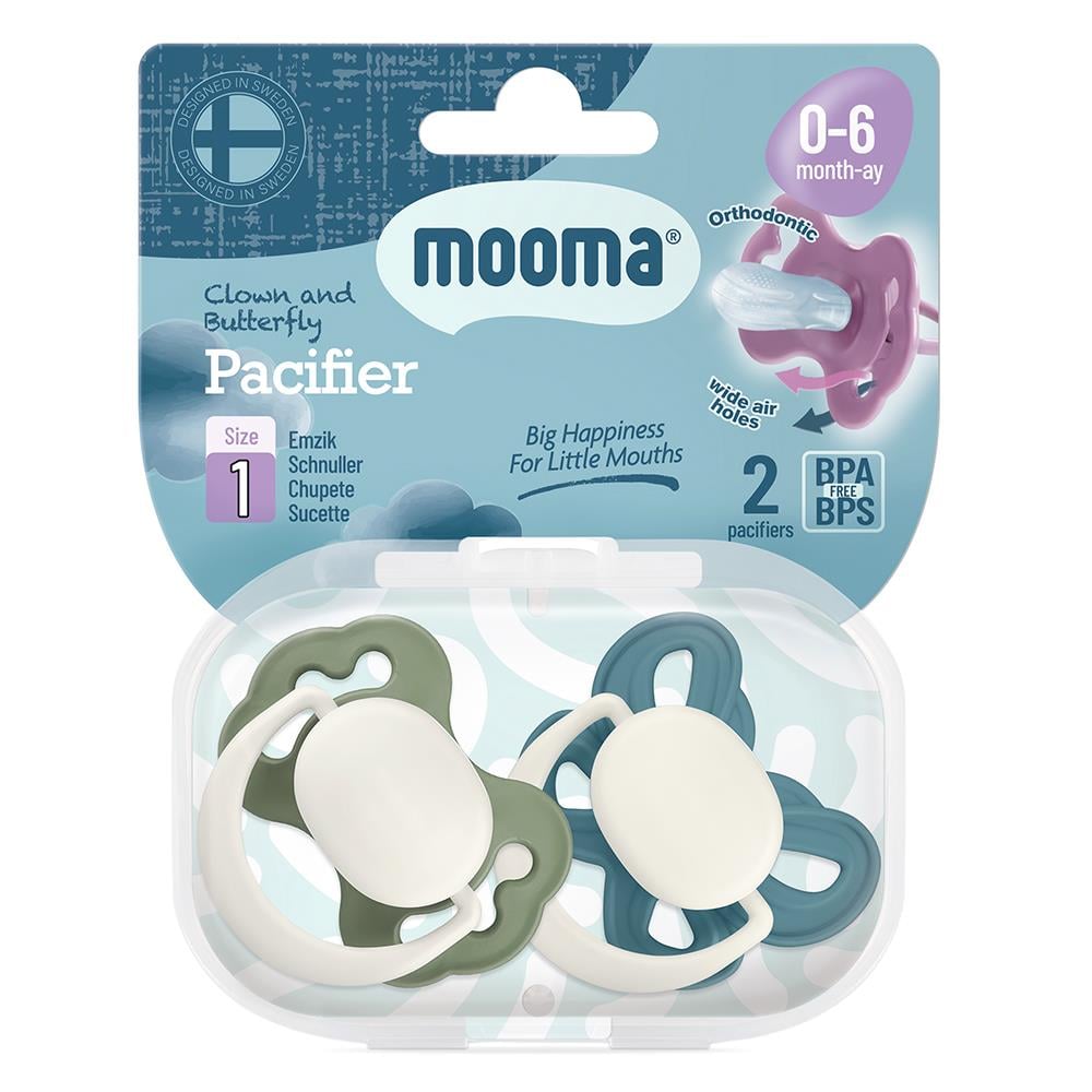 MOOMA Palyaço Ve Kelebek Emzik No:1