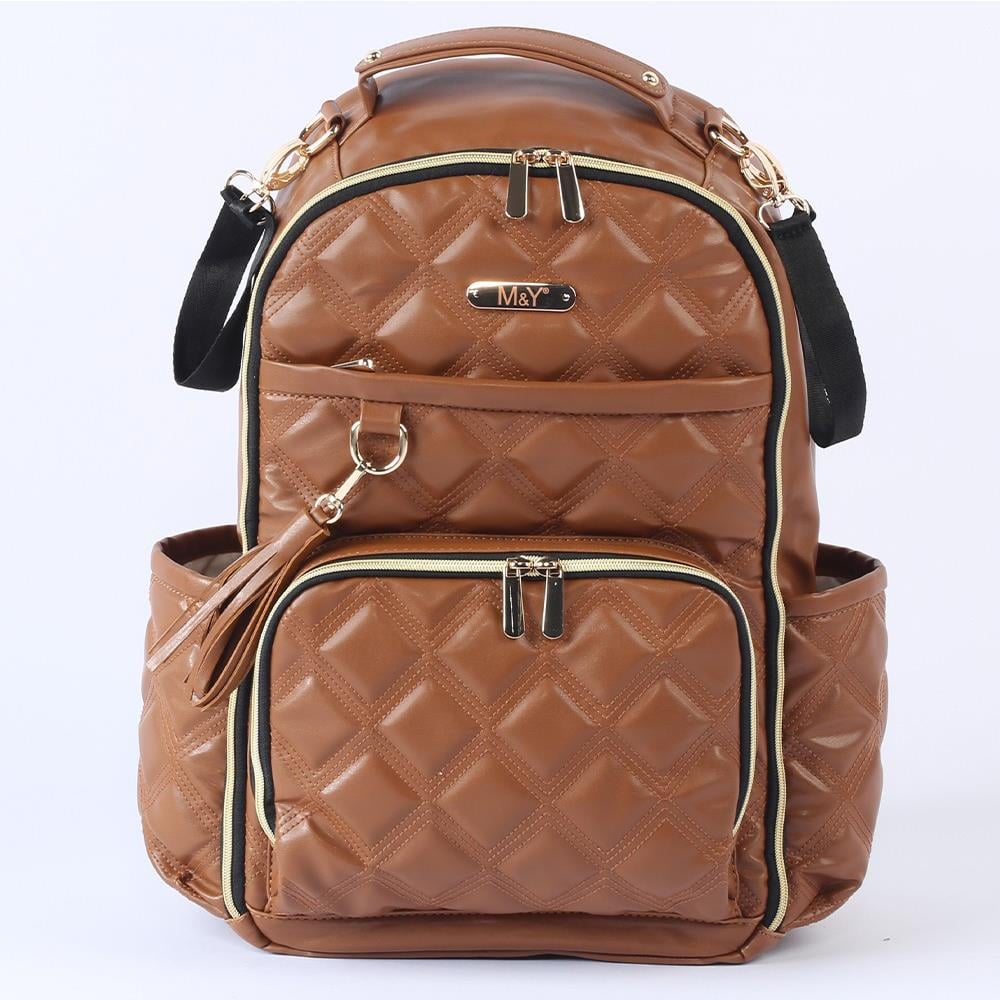 M&Y Collection Oeste Deri Sırt Çantası ( Taba )