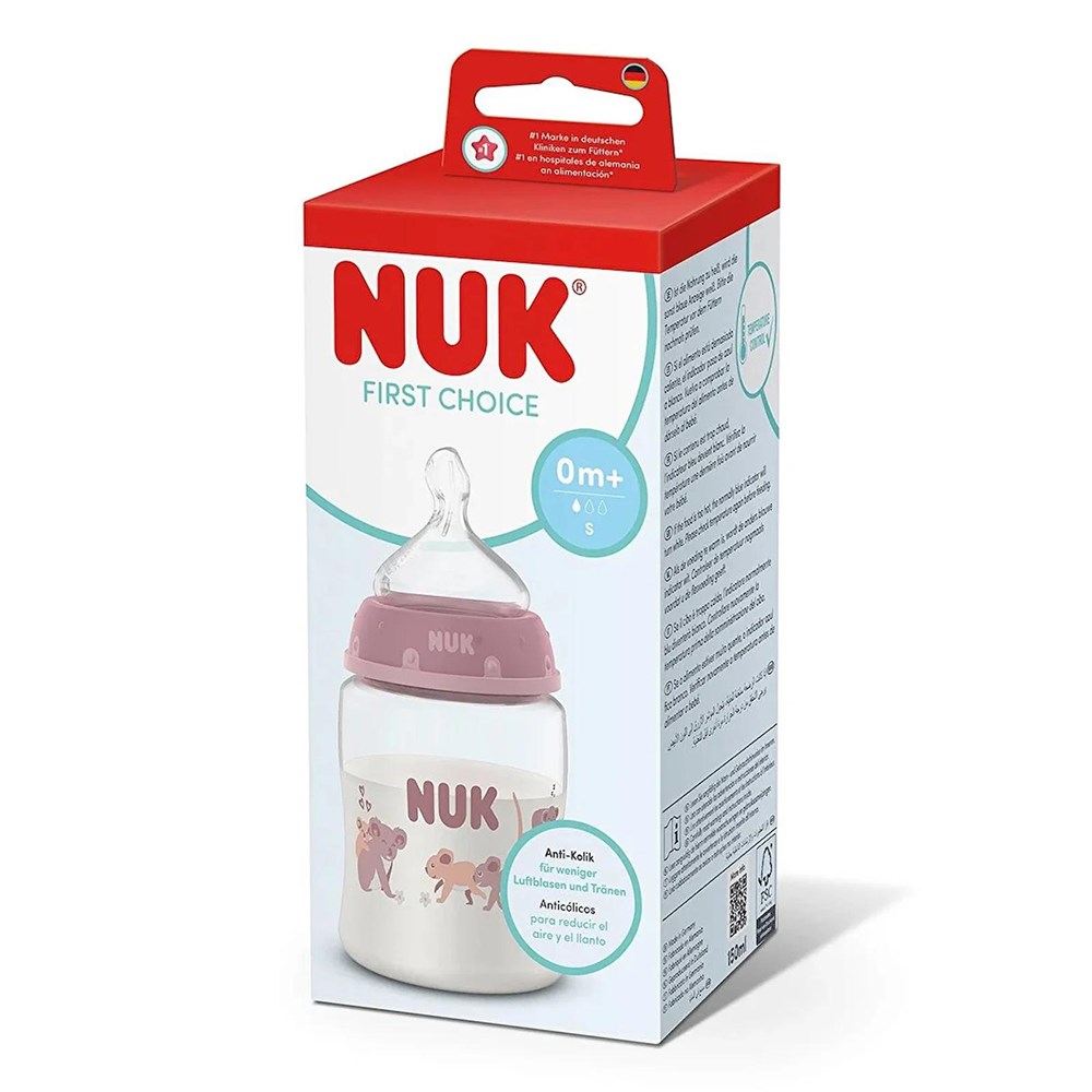 NUK First Choice Biberon PP ( 150 ml ) ( Pembe ) 