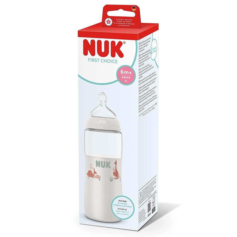 NUK First Choice Biberon PP ( 360 ml ) ( Beyaz )
