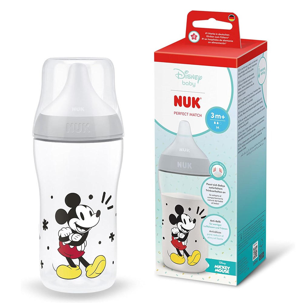 NUK Perfect Match PP Biberon  260 ml ( Mickey )