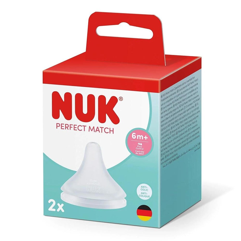 NUK Perfect Match SilikonBiberon Emziği ( FC )