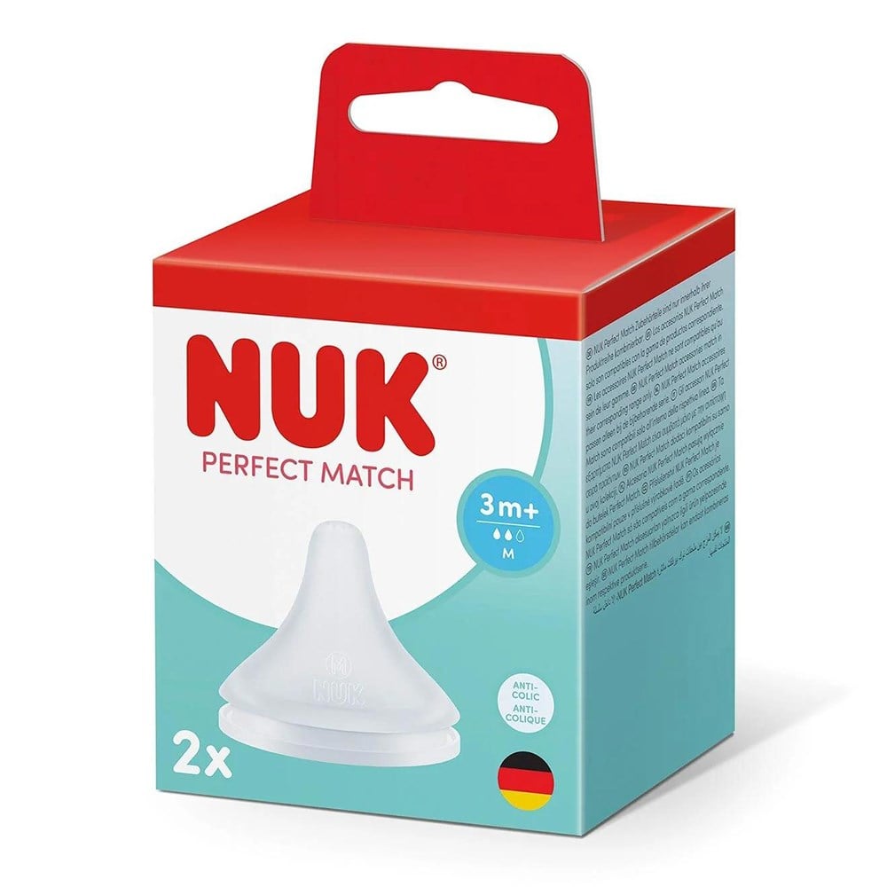 NUK Perfect Match SilikonBiberon Emziği ( M )