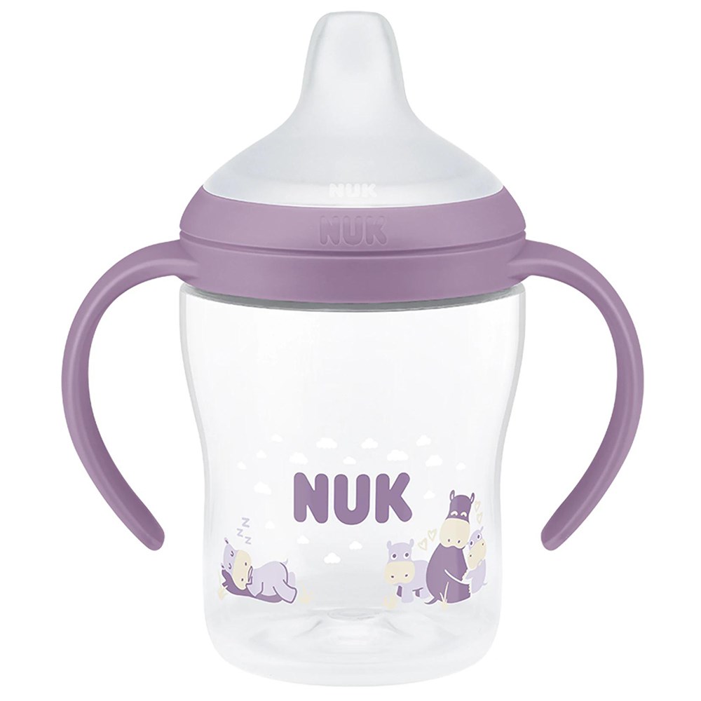 NUK PM Eğitici Alıştırma Bardağı ( 150 ml ) ( Mor ) 