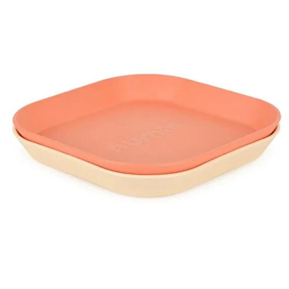 NUMİO 2'li Kare Tabak & Peach Vanillia