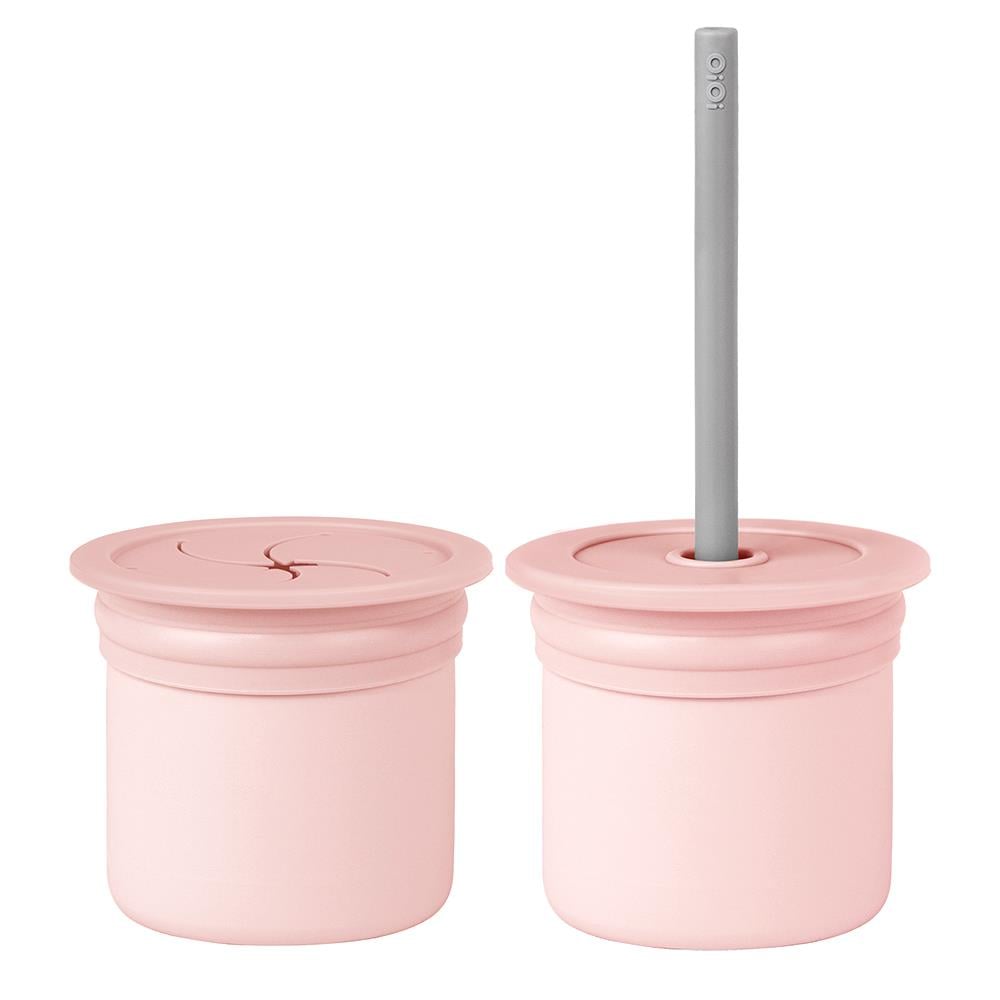 OİOİ Ham + Hüp - Pinky Pink / Powder Grey