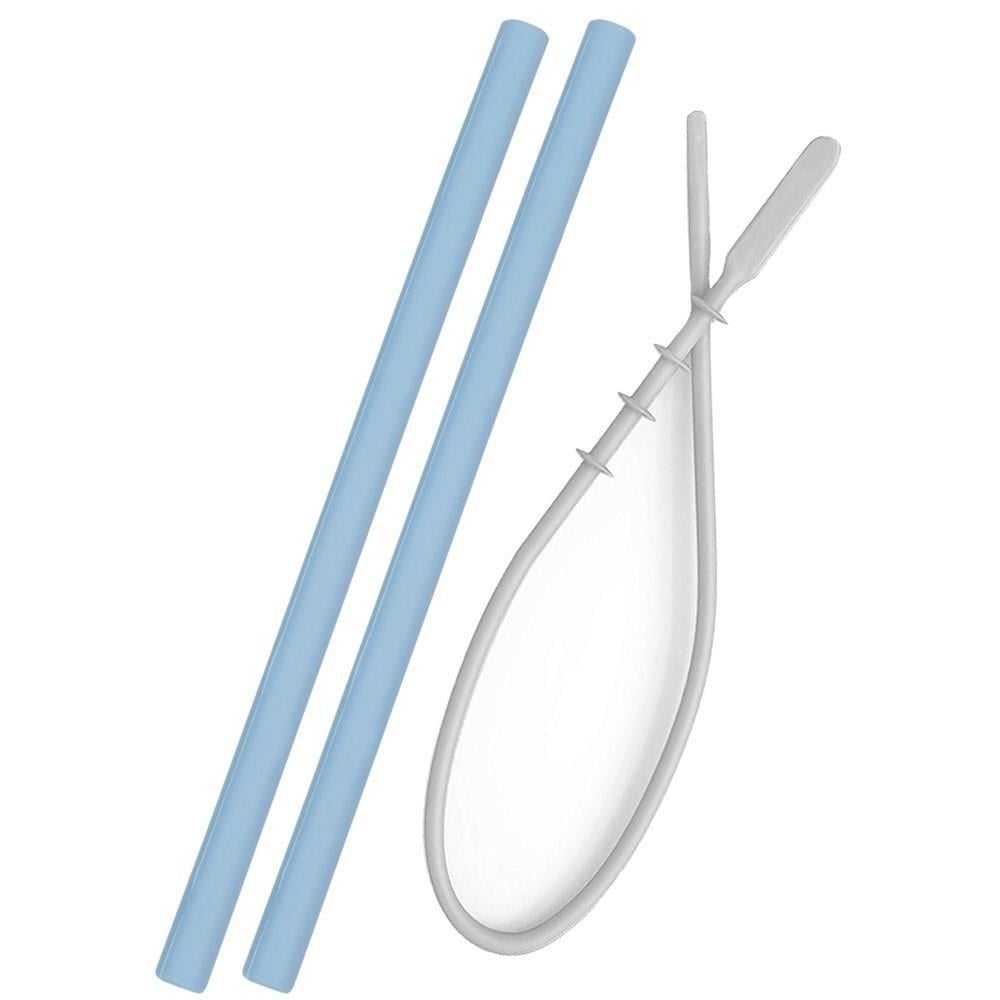 Oioi Silikon 2 Li Pipet + Temizleme Fırçası Mavi (12Ay+)