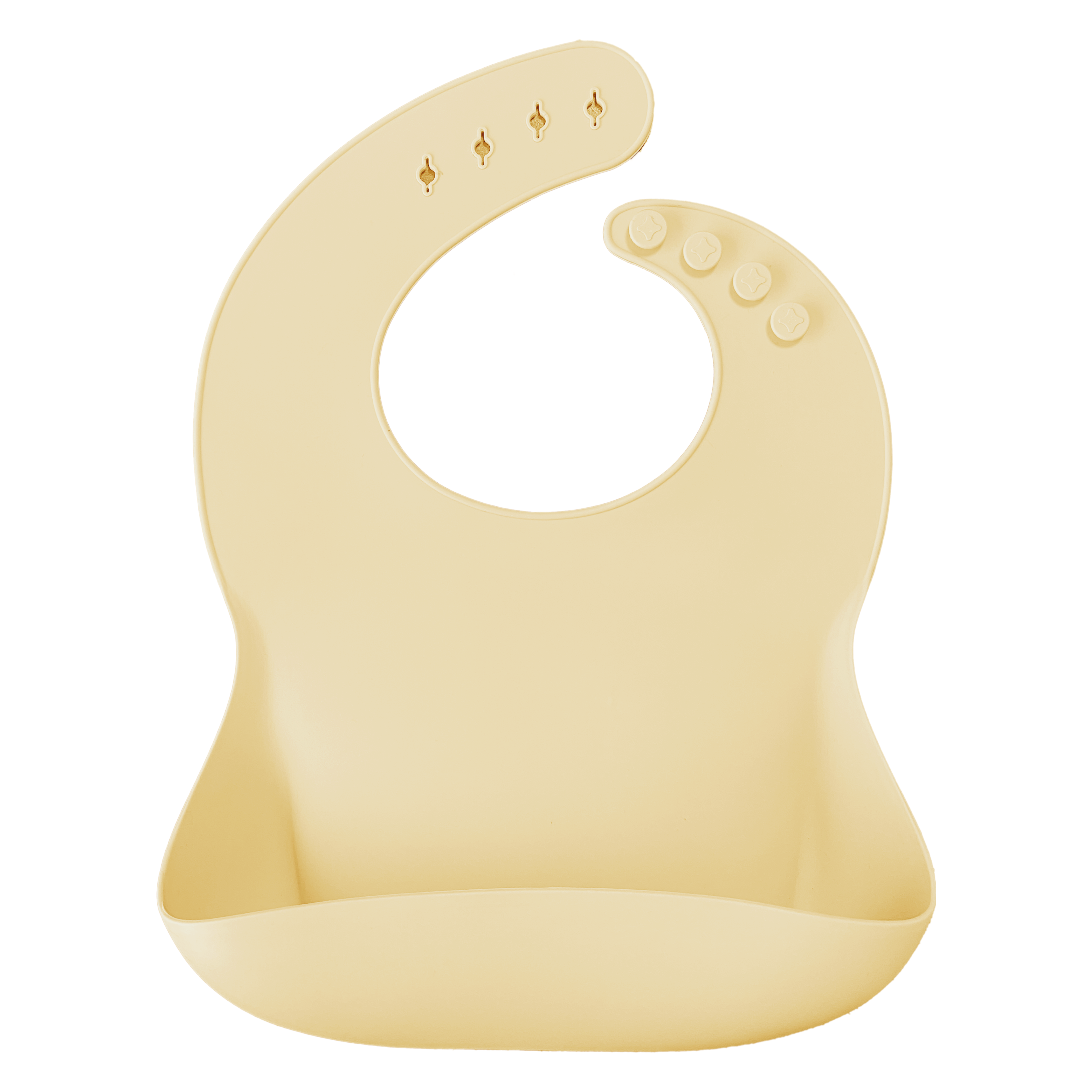 Oioi Silikon Basics Önlük Mellow Yellow (6Ay+)