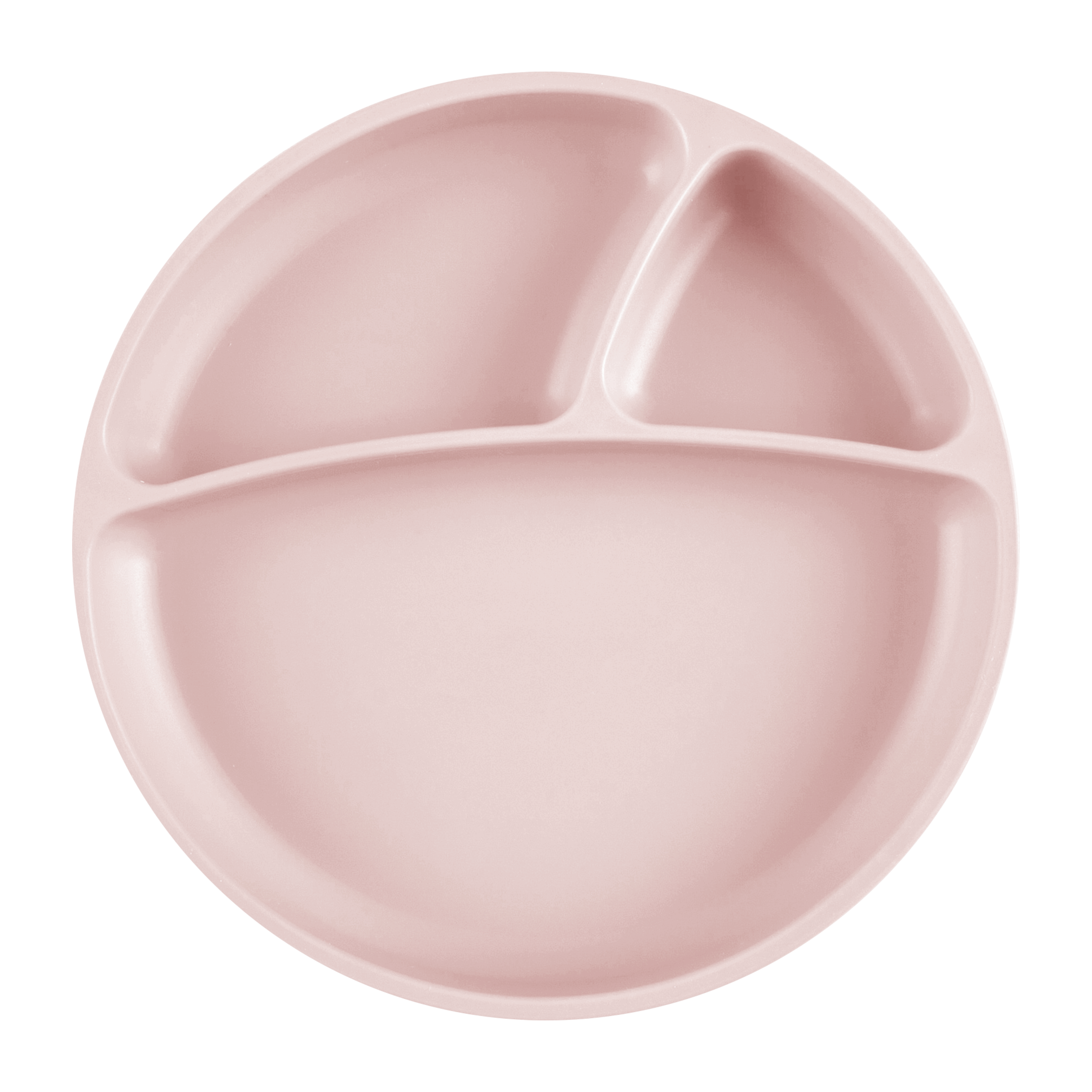 Oioi Vakum Tabanlı Silikon Tabak Porsiyon Pembe (6Ay+)