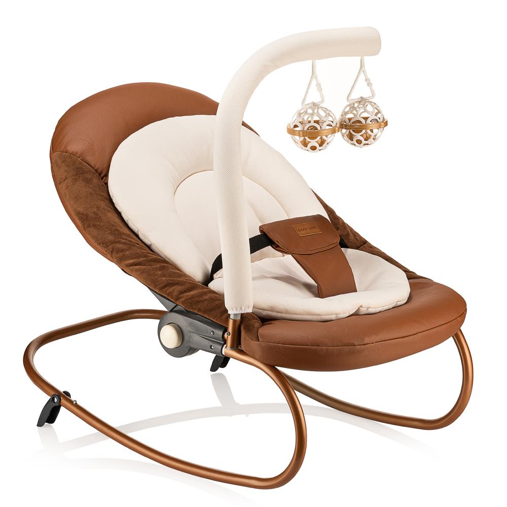 Safe Line Deluxe Oyuncaklı Sallanır Ana Kucağı (Kahverengi)