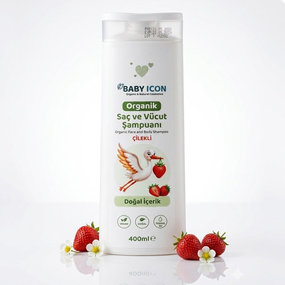 Şampuan...Saç Ve Vücut 400ml Çilek