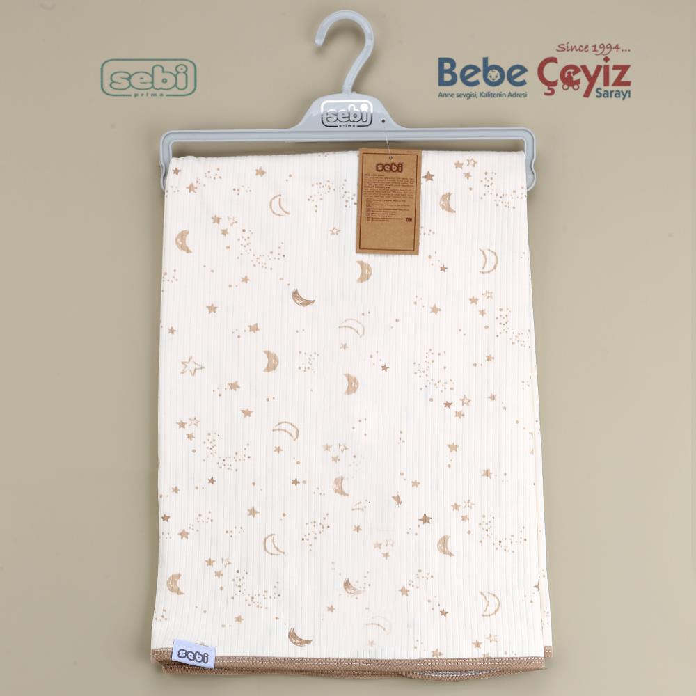 SEBİ PRİME Ay Yıldız Çift Kat Battaniye