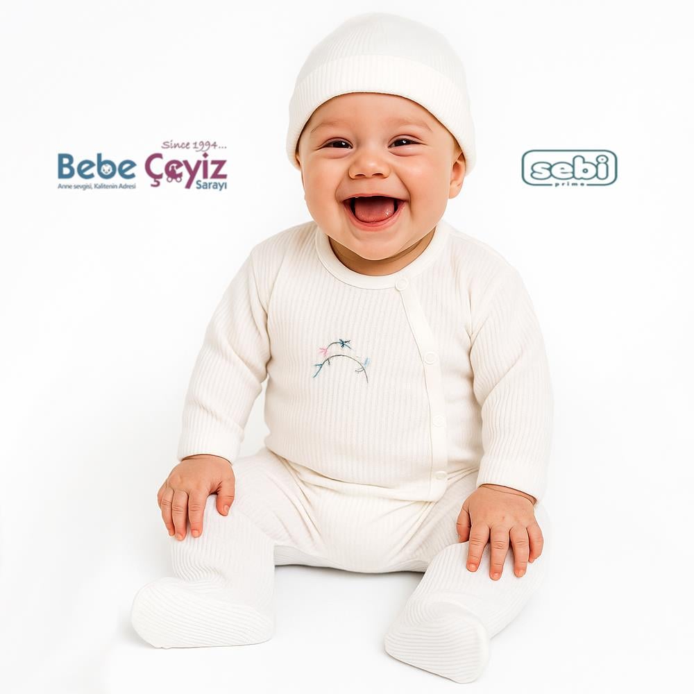 SEBİ PRİME Daldaki Kuş  5'li Hastane Çıkışı ( Bej )