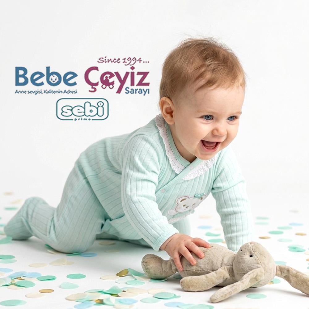 SEBİ PRİME Dantelli Kız Tulum ( Mint )