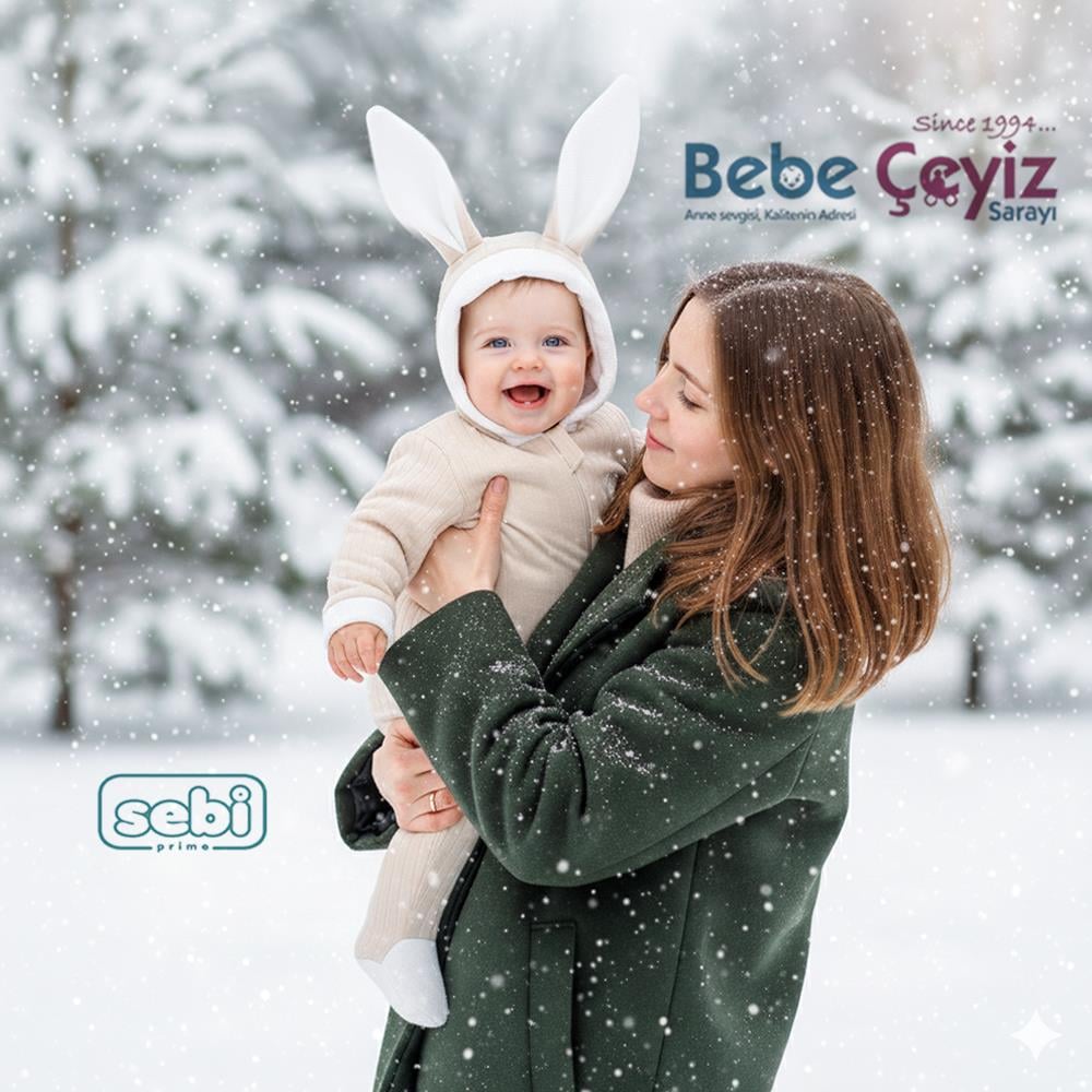 SEBİ PRİME Elyaflı Kapşonlu Tulum ( Bej )