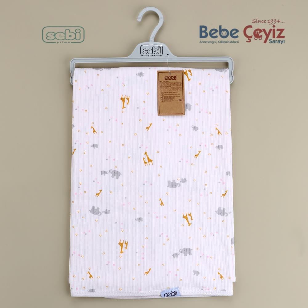 SEBİ PRİME Fil Zürafa Çift Kat Battaniye