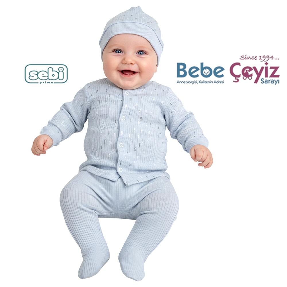 SEBİ PRİME Harfli Pijama Takımı ( 0-3 Ay )