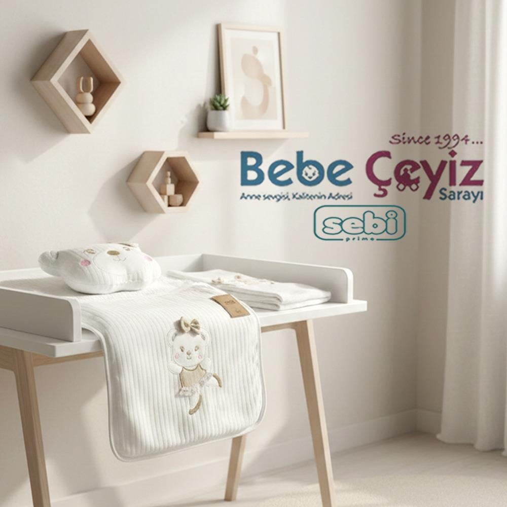 SEBİ PRİME Kalın Raporlu Dantelli 3'lü Alt Açma  ( Ekru )