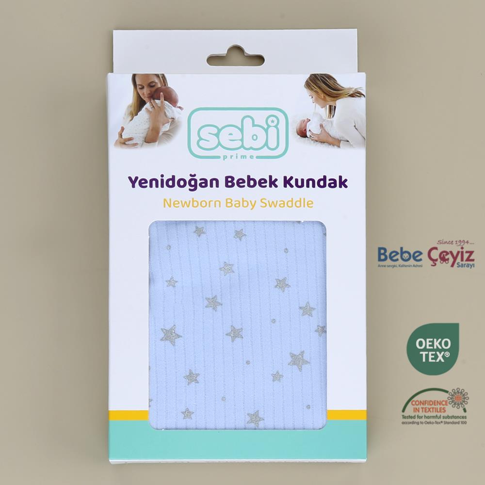 SEBİ PRİME Tek Yıldız Kundak ( Mavi )